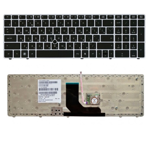 клавиатура для ноутбука hp probook 6560b, черная