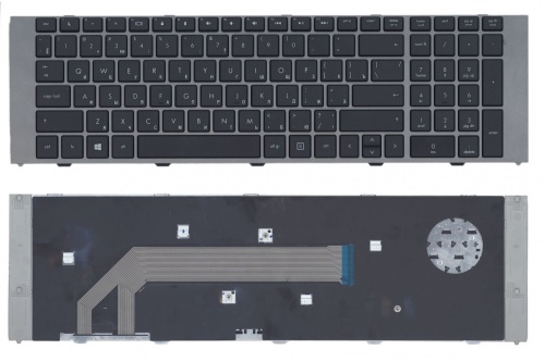 клавиатура для ноутбука hp probook 4740s, черная