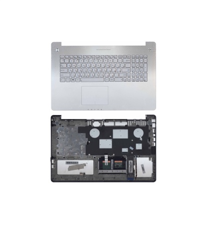 верхняя панель с клавиатурой для ноутбука asus n750