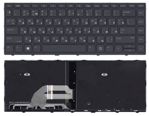 клавиатура для ноутбука hp  probook 430 g5, 445 g5, 440 g5