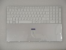 Клавиатура для ноутбука Packard Bell TM86, TM94, TX86, белая