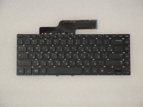 клавиатура для ноутбука samsung np355v4c 14'', черная