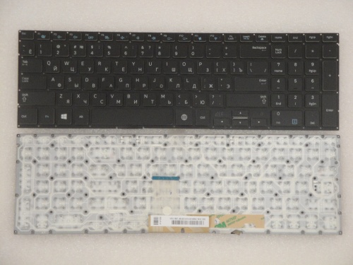 клавиатура для ноутбука samsung np700z7c, черная