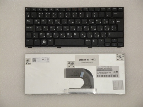 клавиатура для ноутбука dell mini 1012, черная