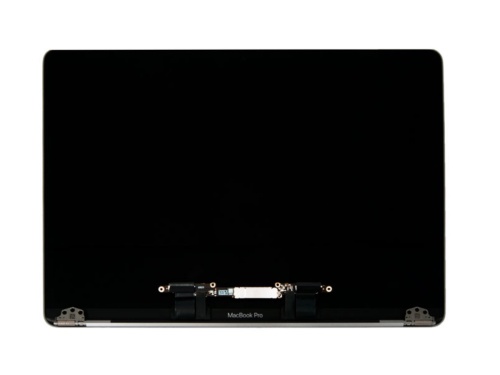 верхняя крышка с матрицей macbook a1706, a1708, space gray