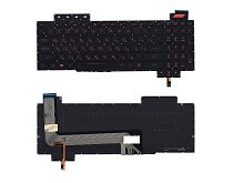 Клавиатура для ноутбука Asus FX63VM, FX63VD, FZ63VM, FZ63VD, ZX63VD, FX503, черная с подсветкой