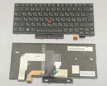 Клавиатура для ноутбука Lenovo Thinkpad T470 (20HD, 20HE), черная, с подсветкой