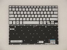 Клавиатура для ноутбука Samsung NP730U3E, серебристая