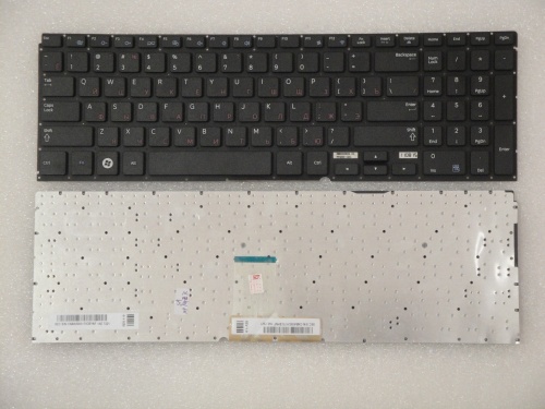 клавиатура для ноутбука samsung np700z5c, черная