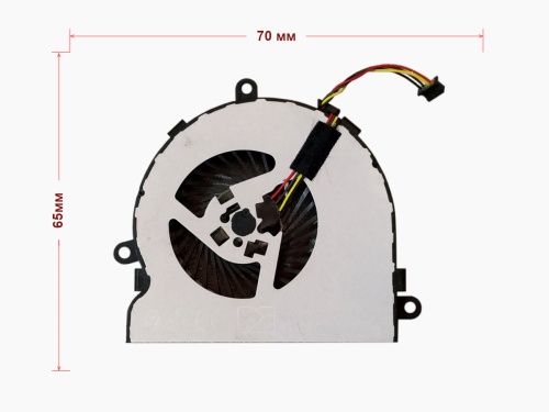 вентилятор для ноутбука hp 15-a, 15-ac, 4 pin фото 2