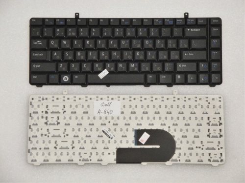 клавиатура для ноутбука dell vostro a840, черная