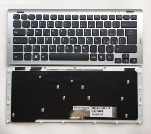клавиатура для ноутбука sony vgn-sr, черная