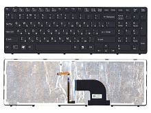 Клавиатура для ноутбука Sony SVE15 черная, c подсветкой