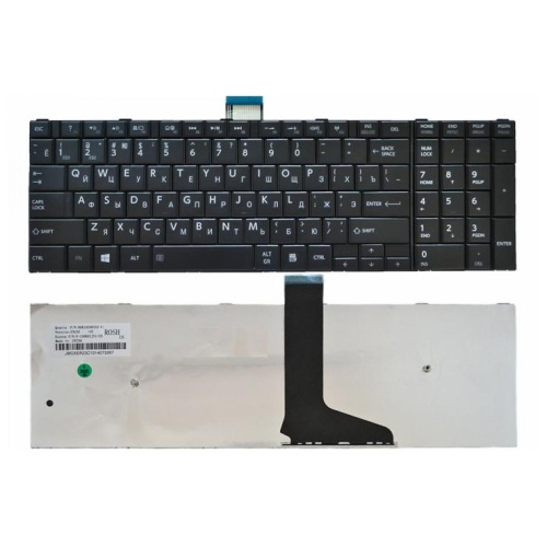 клавиатура для ноутбука toshiba c50, c55