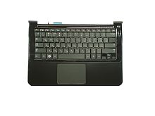 Верхняя панель с клавиатурой для ноутбука Samsung NP900x3a, черная