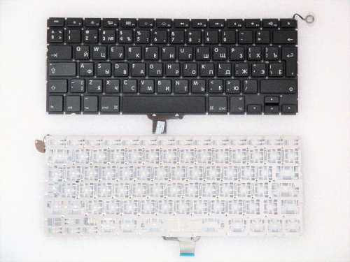 клавиатура для ноутбука apple macbook pro a1278, ru ver.