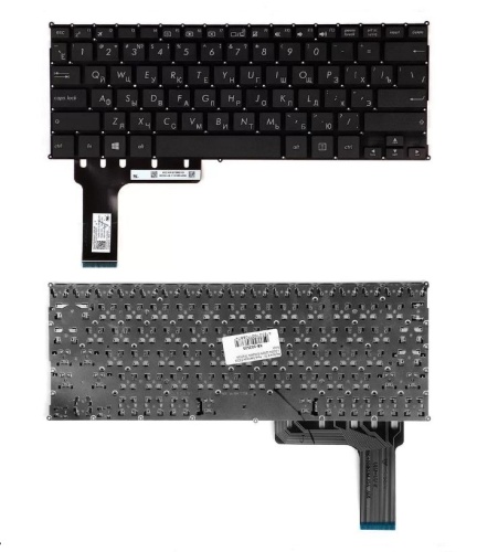 клавиатура для ноутбука asus e202, черная