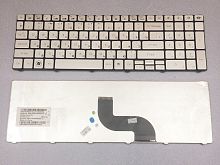 Клавиатура для ноутбука Packard Bell TM86,TM94, TX86, серебристая