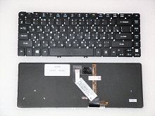 Клавиатура с подсветкой для ноутбука Acer Aspire V5-431, черная