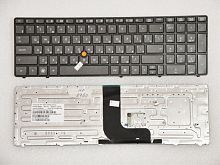 Клавиатура для ноутбука HP EliteBook 8560W, черная