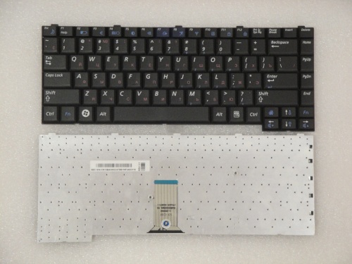 клавиатура для ноутбука samsung r460, черная