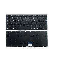 Клавиатура для ноутбука Huawei W50, W60 черная, плоский Enter