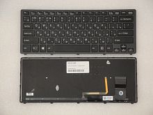 Клавиатура для ноутбука Sony SVF14n, черная
