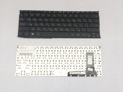 клавиатура для ноутбука asus eeebook x205, x205t, черная