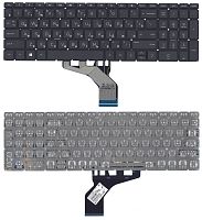 Клавиатура для ноутбука HP 15-cx, 15-dw, HP Envy 17-ce, 17-bw, черная с подсветкой