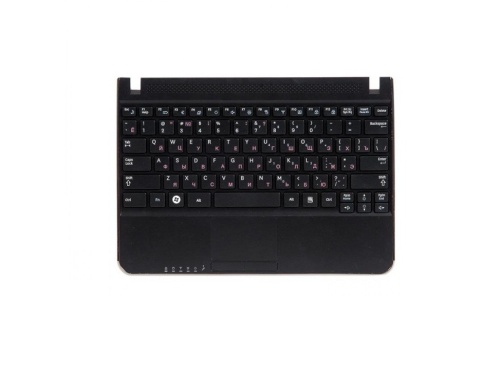 верхняя панель с клавиатурой для ноутбука samsung n220, черная