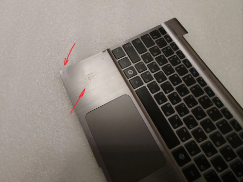 топкейс samsung np700z5c с подсветкой, ba7504125a, б/у фото 3