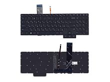 Клавиатура для ноутбука Lenovo IdeaPad Gaming 3-15ARH05, черная с подсветкой