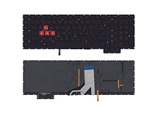 Клавиатура для ноутбука HP Omen 17-AN000, с подсветкой