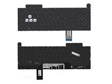 Клавиатура для ноутбука Asus Gaming FA507, FX507, FA707, FX707, черная с подсветкой